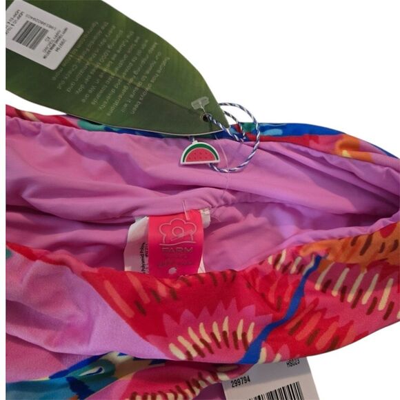 NWT- FARM RIO “HAPPY TOUCAN” VIBRANT COLORED BIKINI SET- SIZE XS/SMALL - Picture 15 of 15